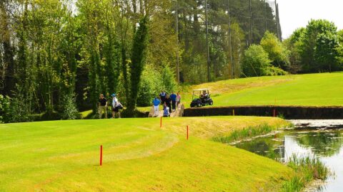 Golfing