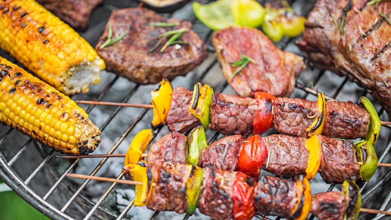 bbq outdoor stock