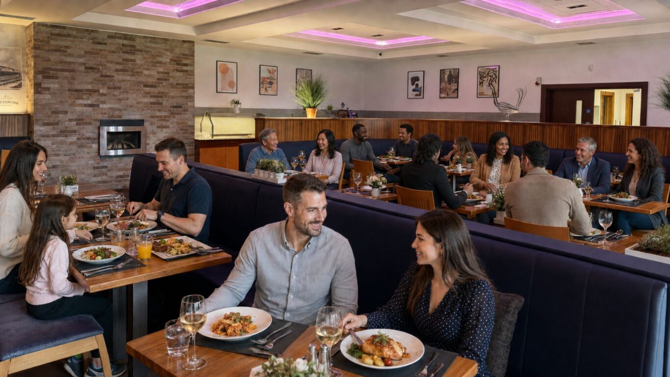 Ballykisteen Restaurant with Guests
